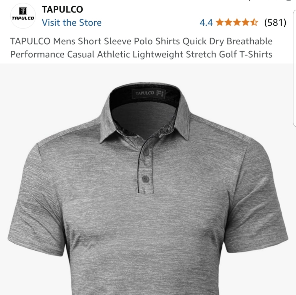 Talpulco Polo Dark Grey Slate Size XXL